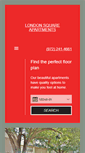 Mobile Screenshot of leaselondonsquareapartments.com